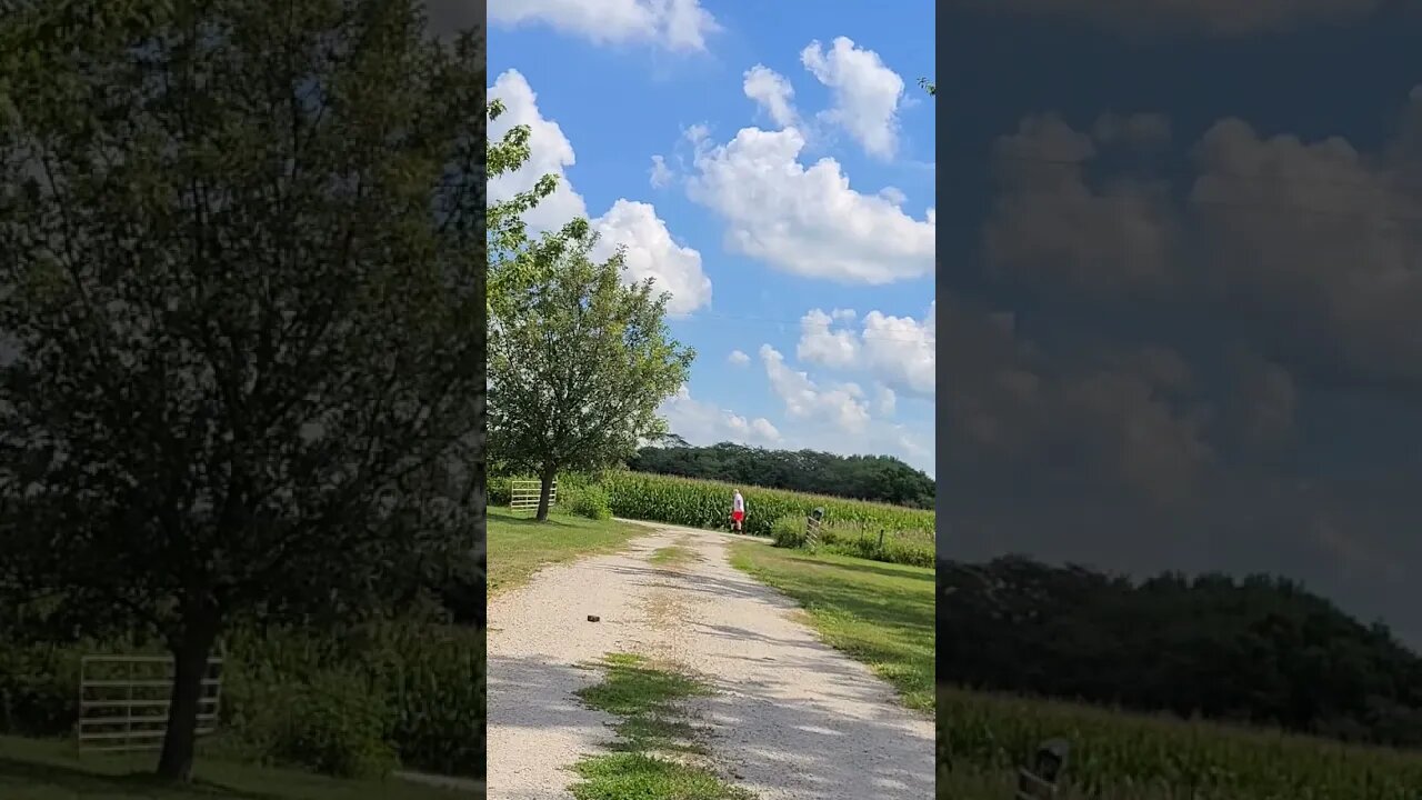 Discus Throw practice for Senior Olympics, rough day