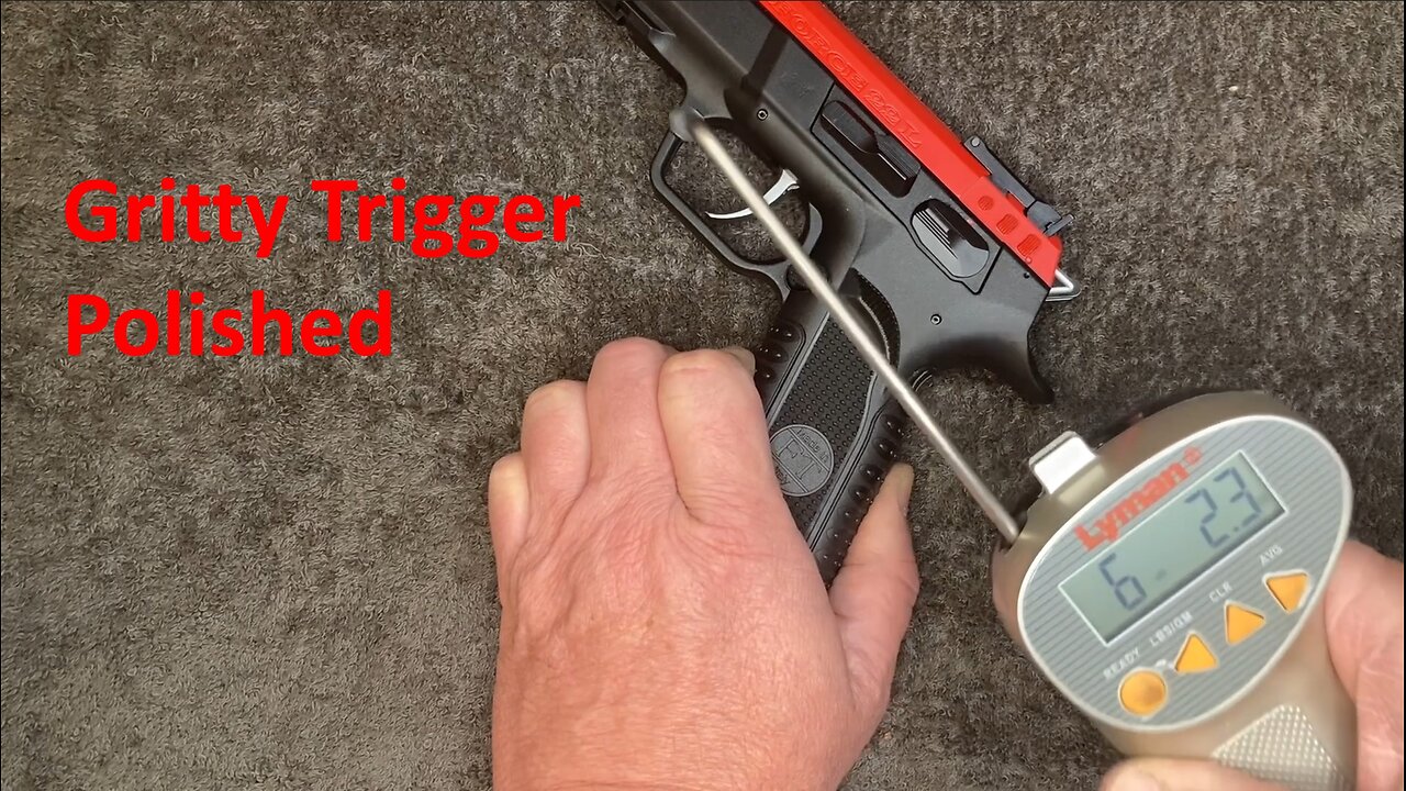 Tanfoglio Force 22L - Disassembly/Assembly & Trigger Polish