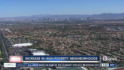 Increase in high-poverty neighborhoods in Las Vegas