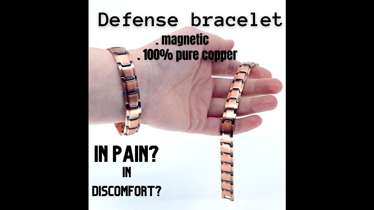 Defense Bracelet to ease your pain and discomfort.