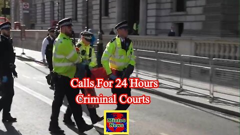 Calls for criminal courts to sit for 24 hours to reduce case numbers