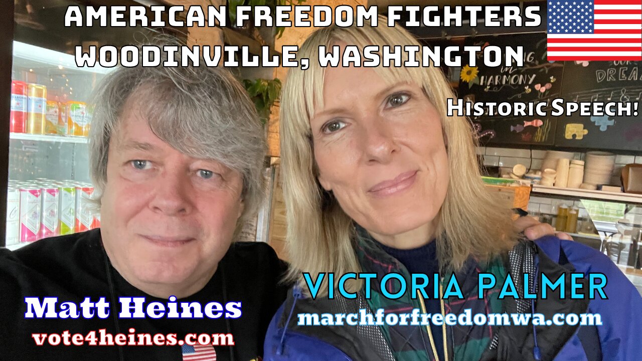 Victoria Palmer of March For Freedom Washington