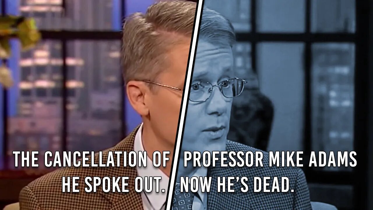 The Cancellation of Professor Mike Adams