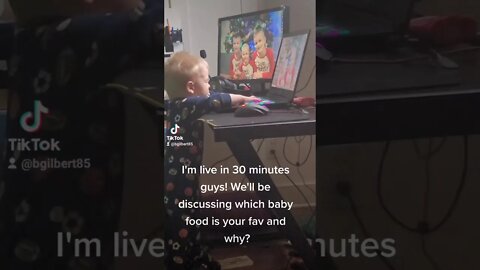 my 2 year old trying to PC