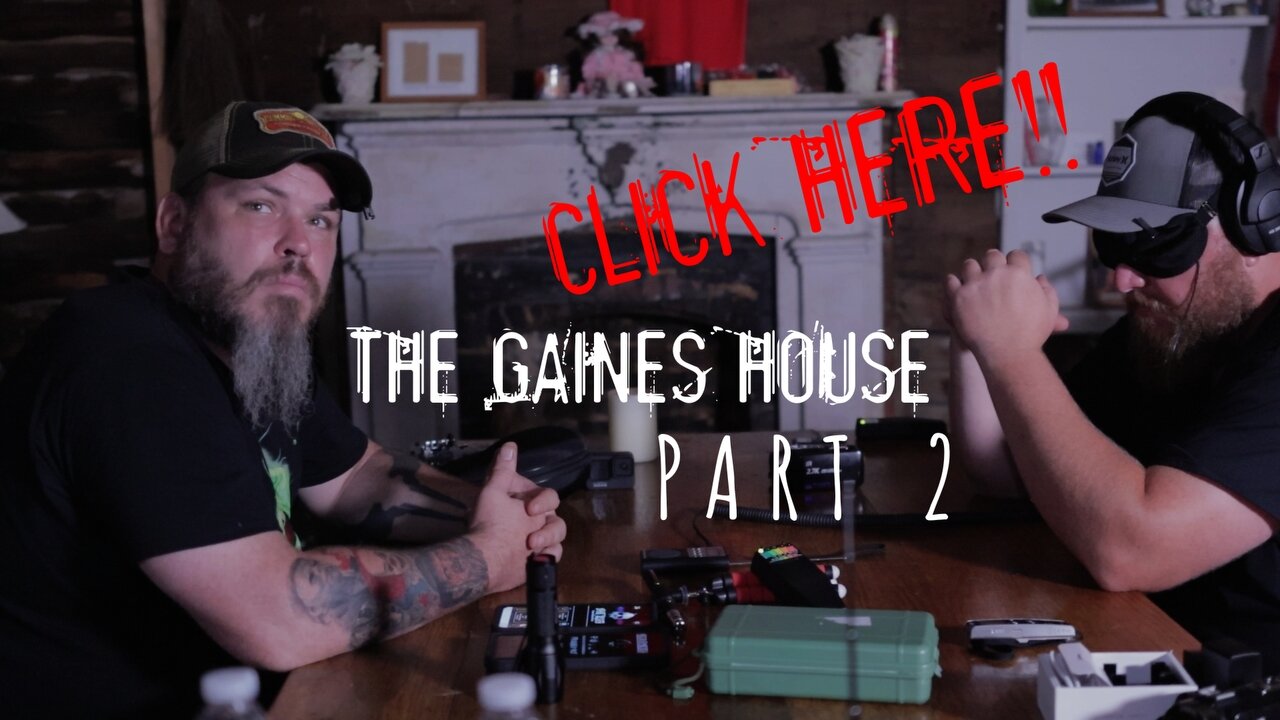 The Gaines House (pt2): TOUCHED BY A GHOST!!!