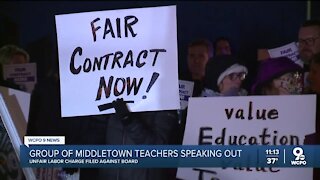 Middletown teachers speak out as charge filed against board