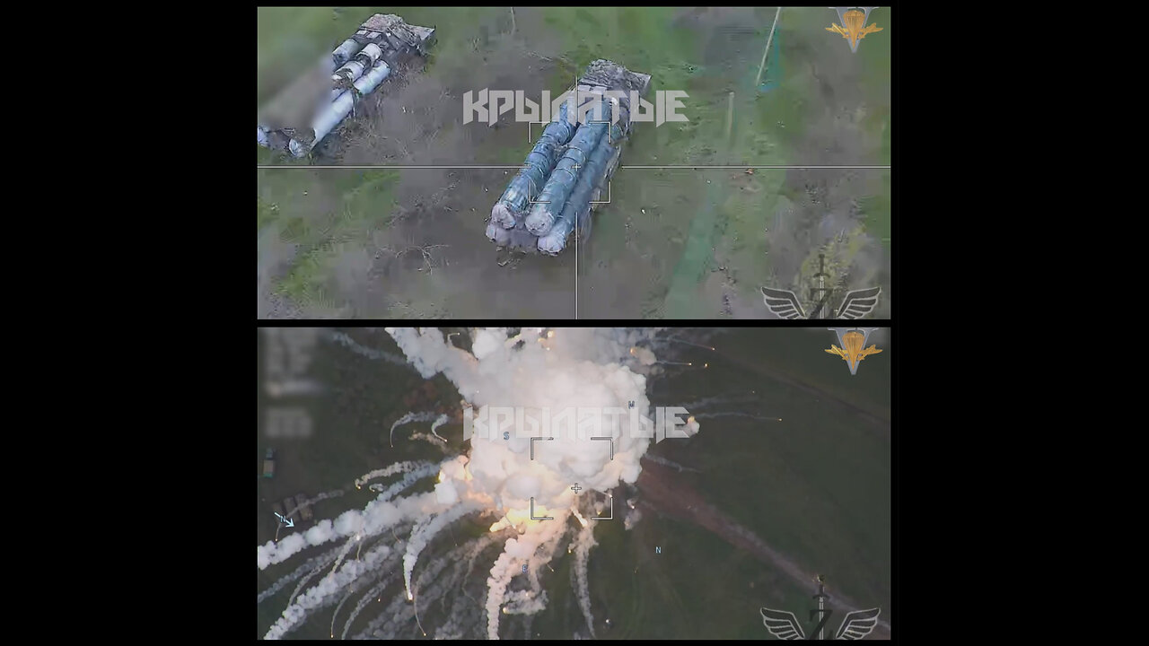 Russian Lancet UAV destroyed missiles of the S-300 Anti-aircraft system