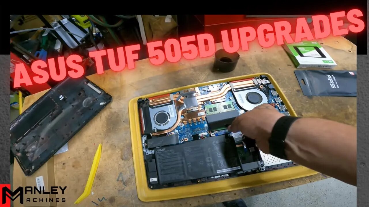 ASUS TUF 505D gets a well needed upgrade