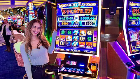 My Win On The NEW Midnight Express Slot!!!🤗🚂💵