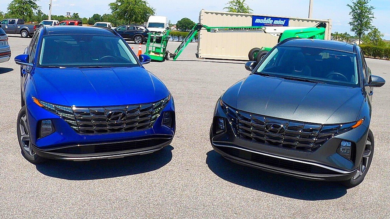 2022 Hyundai Tucson SEL Premium VS 2022 Hyundai Tucson Limited