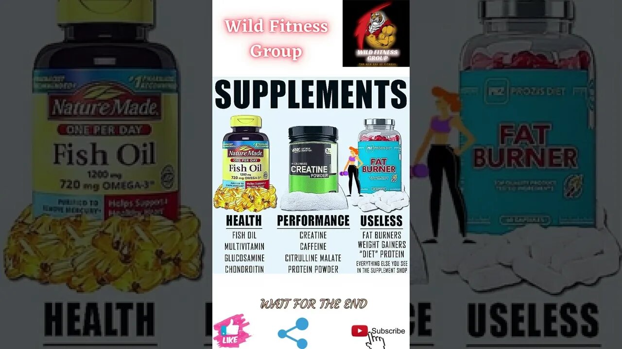 🔥Supplements🔥#shorts🔥#wildfitnessgroup🔥15 June 2022🔥