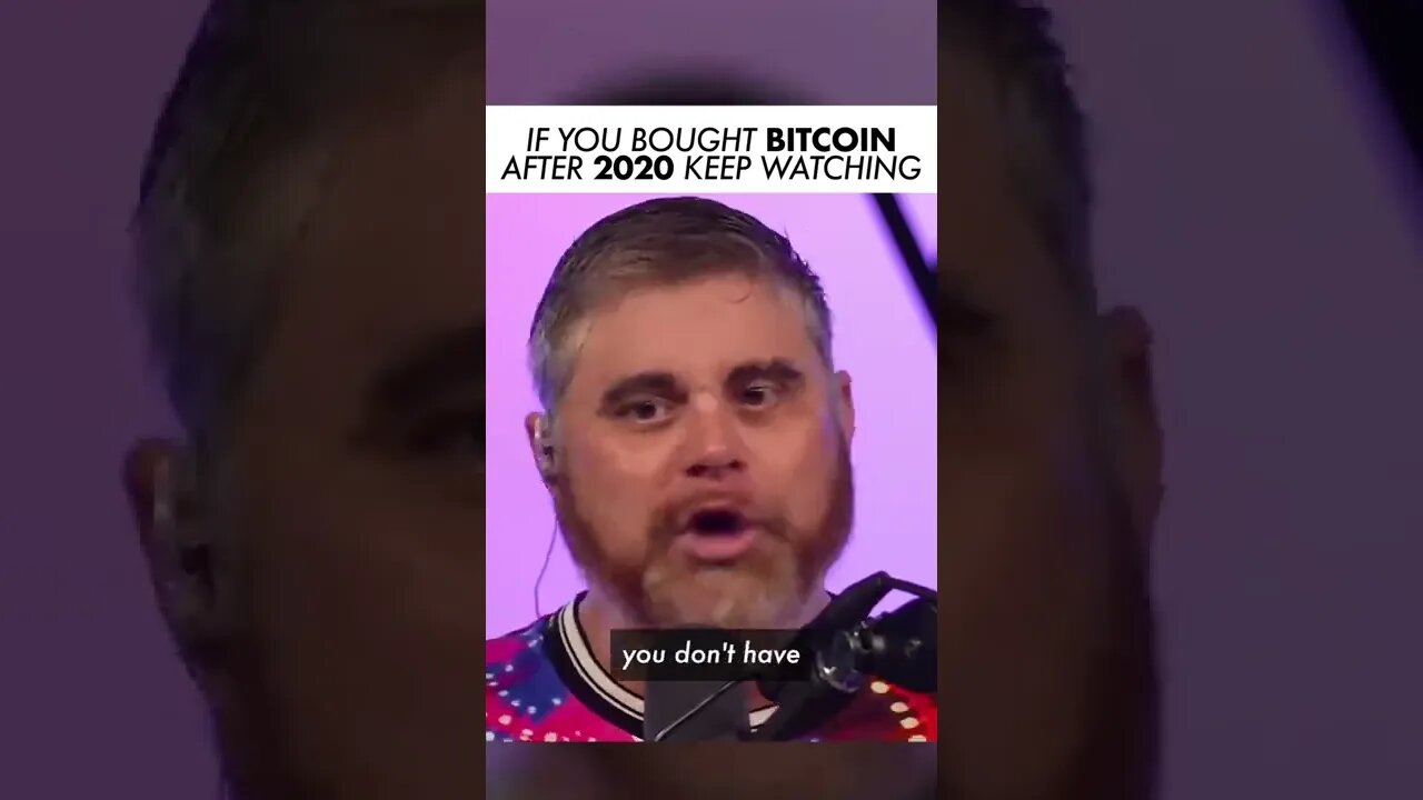 If You Bought Bitcoin In 2020 Stop Scrolling