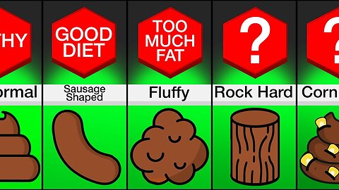 Comparison: What Your Poop Says About Your Health