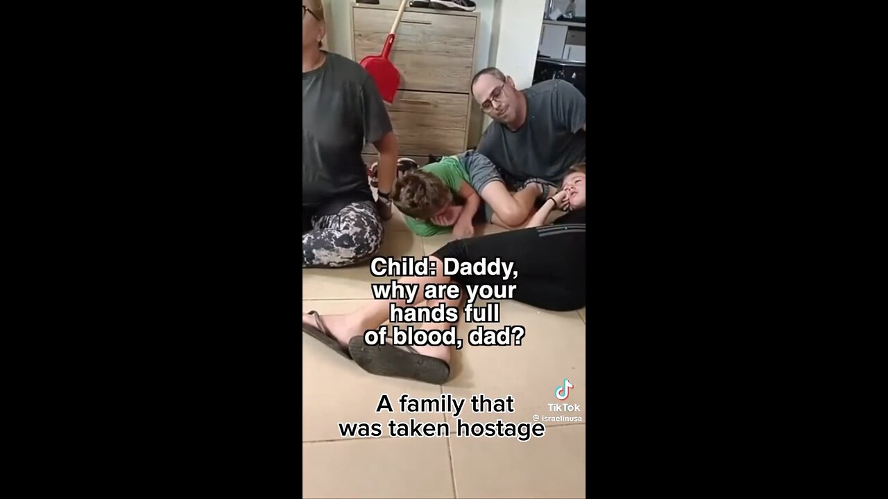 Israeli Family Witnesses the Murder of the Youngest Child by Hamas Terrorists