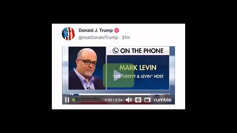 HANNITY-MARK LEVIN TRUTH BY PRESIDENT TRUMP