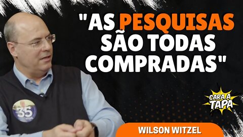 PESQUISAS SÃO FRAUDADAS, DIZ WILSON WITZEL