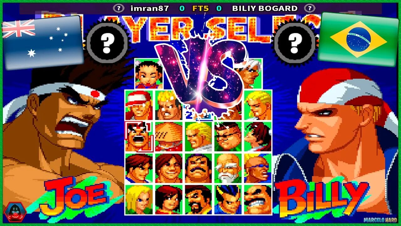 Real Bout Fatal Fury 2: The Newcomers (imran87 Vs. BILIY BOGARD) [Australia Vs. Brazil]