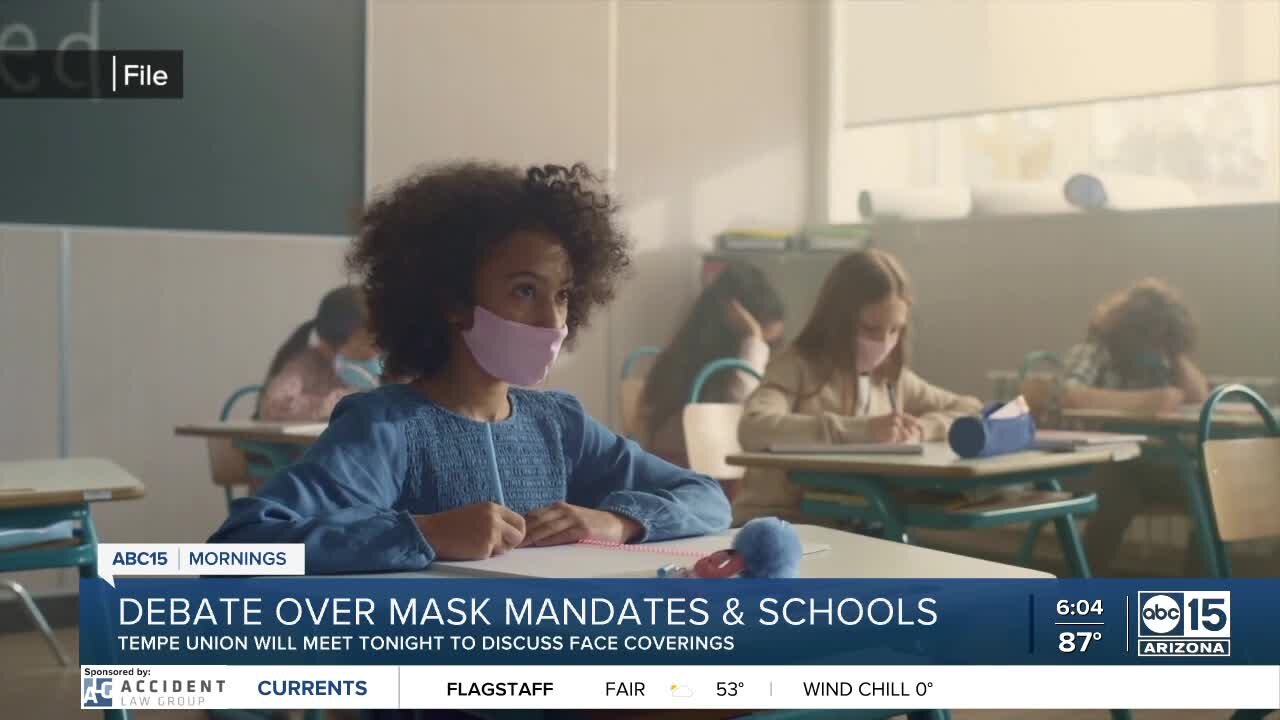 Debate over mask mandates in Arizona schools