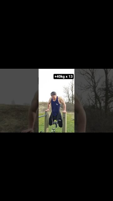 +80 kg weighted dips at 84 kg bodyweight