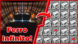 Farm de Ferro Infinito 1.18 - 1.17 Minecraft Tutorial