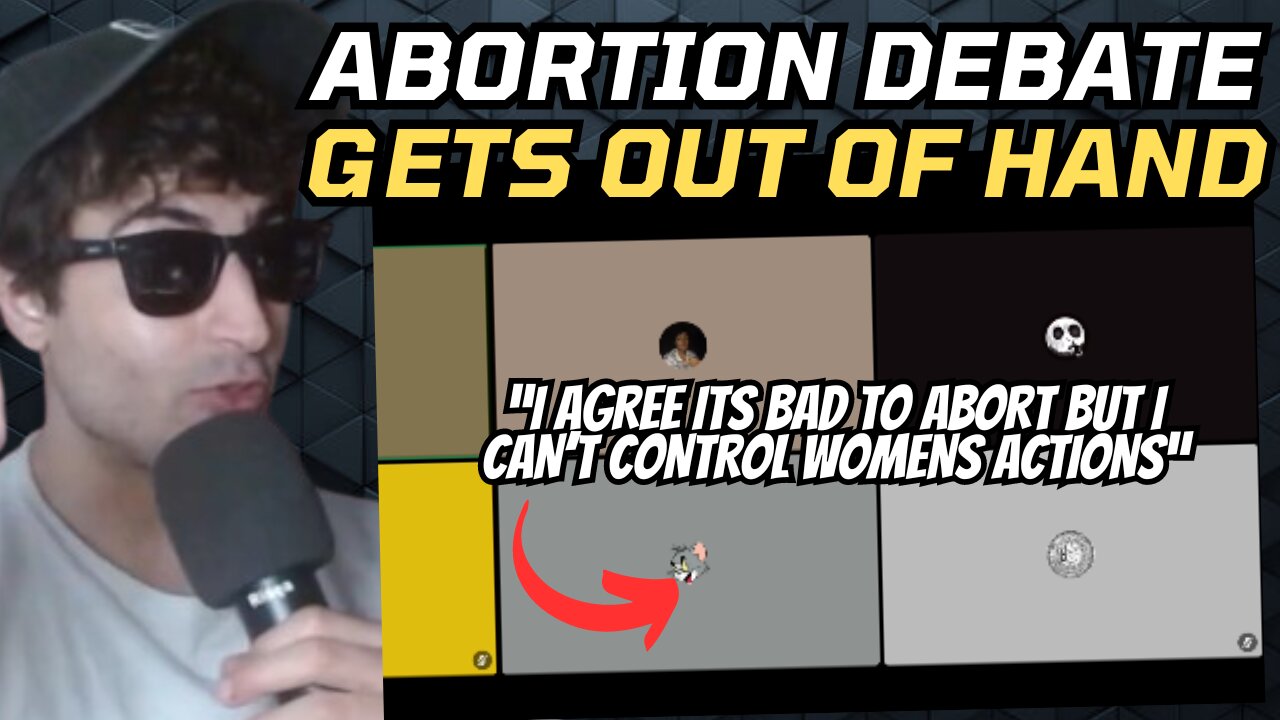 Abortion Debate Turns Into Ad Homn Attacks When Noone Could Answer This Question!!