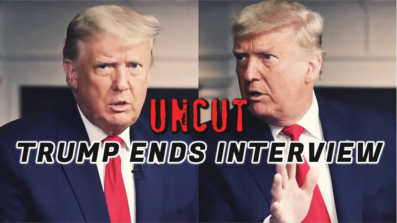 TRUMP Released this Unedited 60 Minutes Interview to the Public Ahead of CBS Special