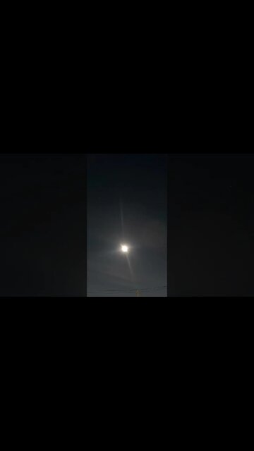 November 2023 Full Moon Time-Lapse - #Shorts
