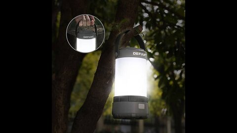 Enbrighten LED Camping Lantern, Battery Powered, Carabiner Handle, Hiking Gear, Emergency Light...