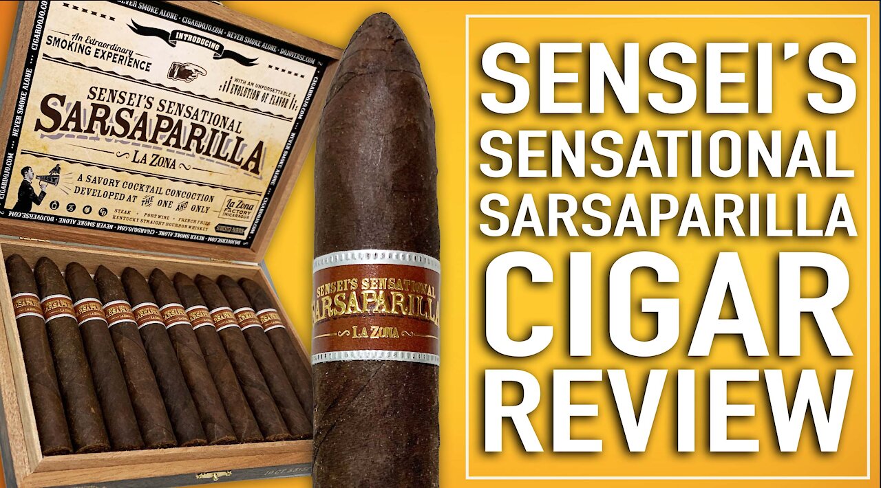 Sensei Sensational Sarsaparilla Cigar Review