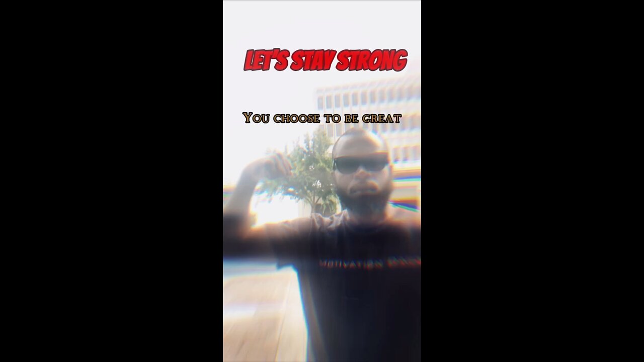 You Choose To Be Great #dayodman #forself #greatness #eeyayyahh #motivation