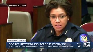 Top cops say Phoenix Police Chief Williams misled public about protest scandal