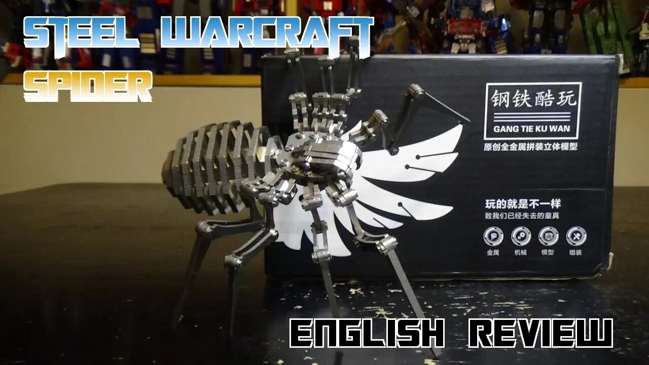 Video Review & Assembly for the Steel Warcraft - Spider
