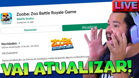 NOVA ATUALIZAÇÃO CHEGOU! NOVOS MODOS DE JOGO? ZOOBA: Jogo de Batalha Animal Live #37