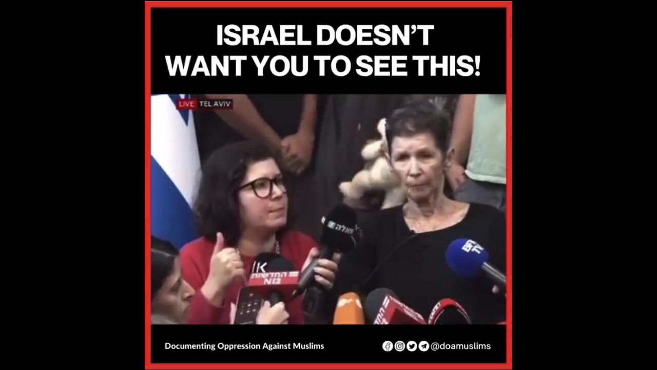 **ISRAEL DOES NOT WANT YOU TO SEE THIS VIDEO** it has been banned