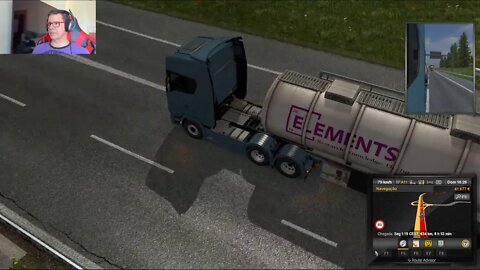 EURO TRUCK SIMULATOR 2 #17 ACHO QUE FOI A PRIMEIRA VEZ QUE NÃO LEVEI MULTA