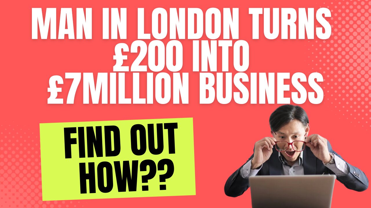 Polish Man Turns £200 To £7 Million Business Find Out How?