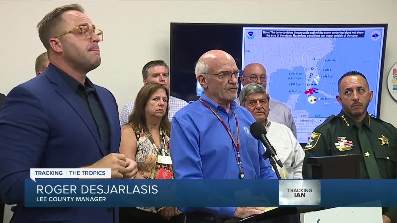 Lee County update on Hurricane Ian