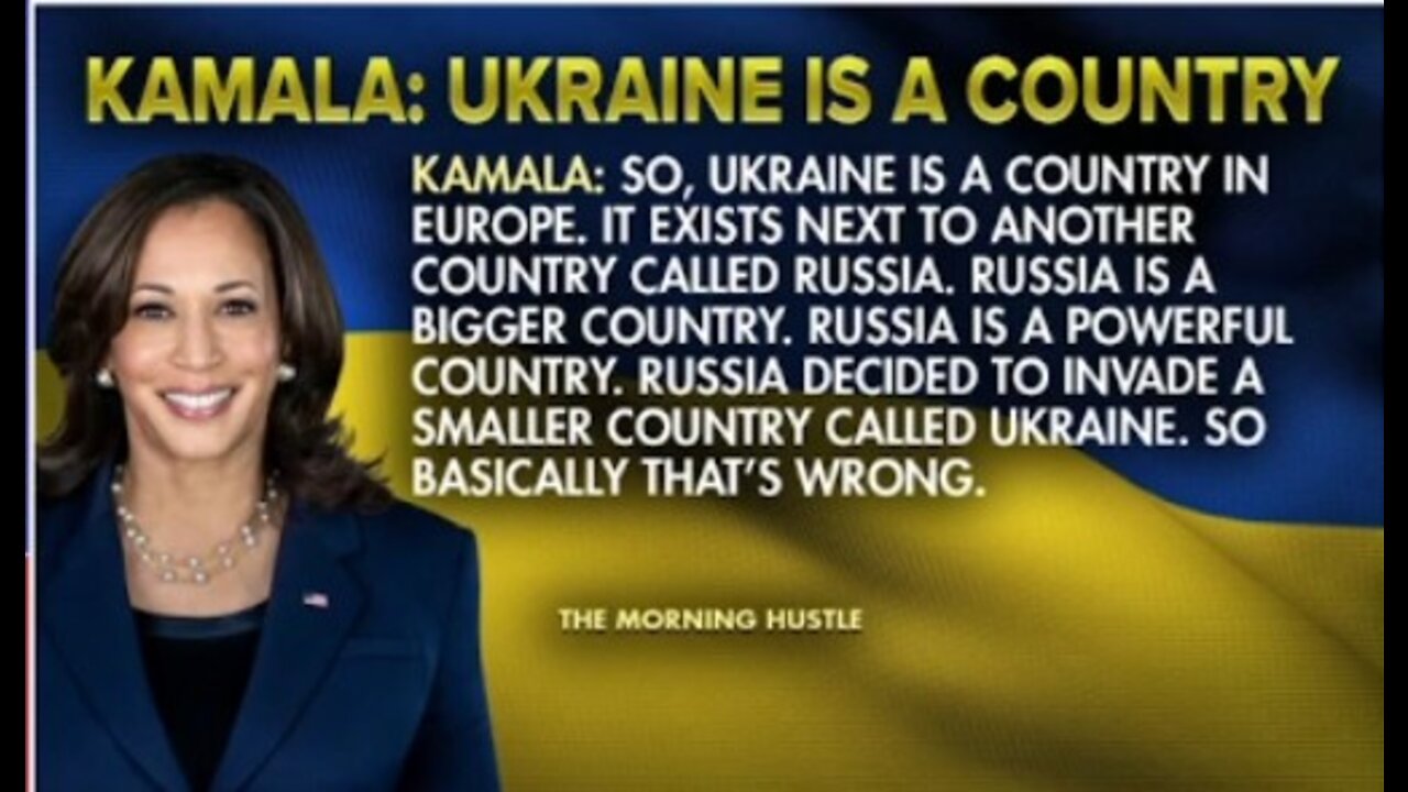 Kamala Harris (Vice President) Explains Russia and Ukraine situation