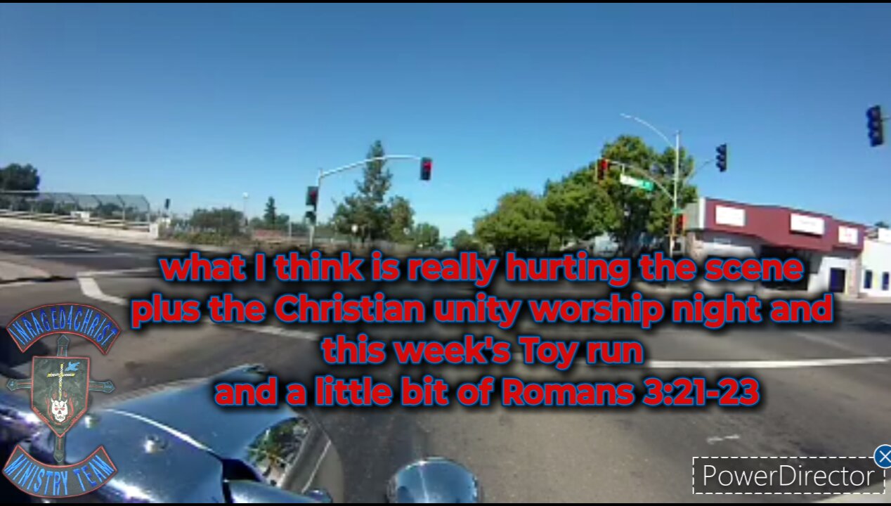 A day in the life of a Biker what I think is hurting the scene and Romans 3:23
