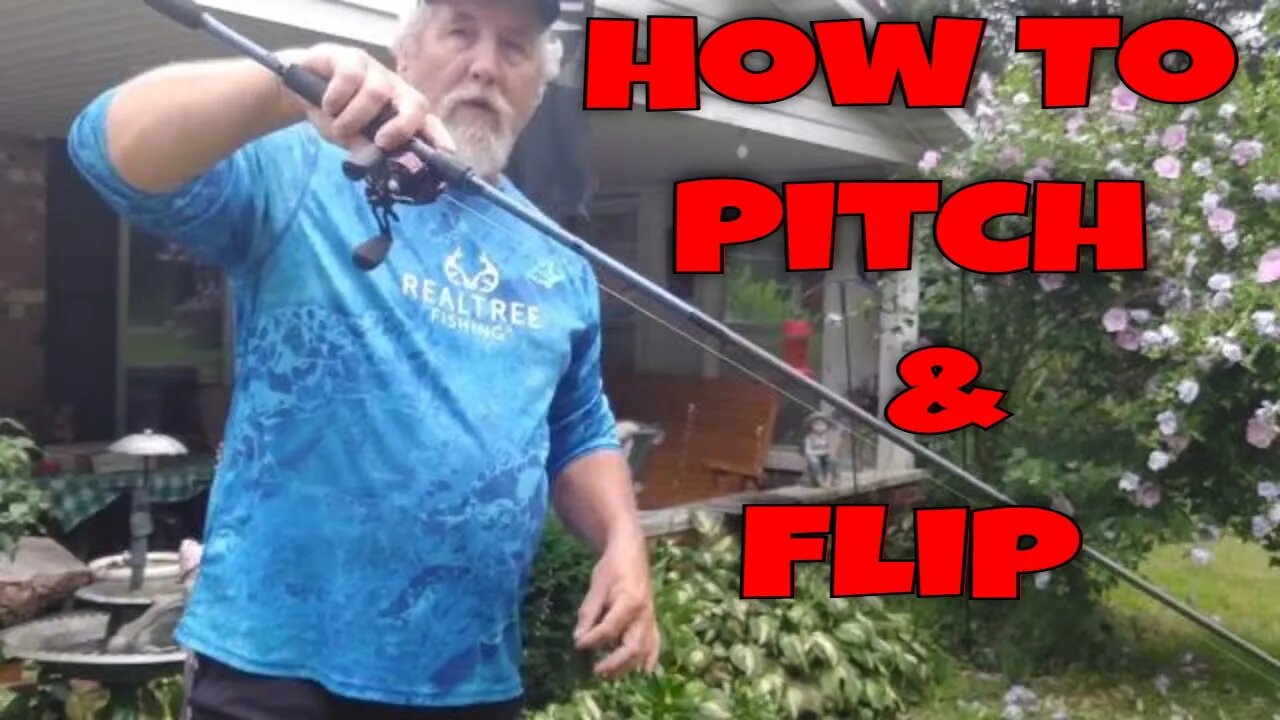 Pitching And Flipping For Bass How To. #bassfishing #baitcaster