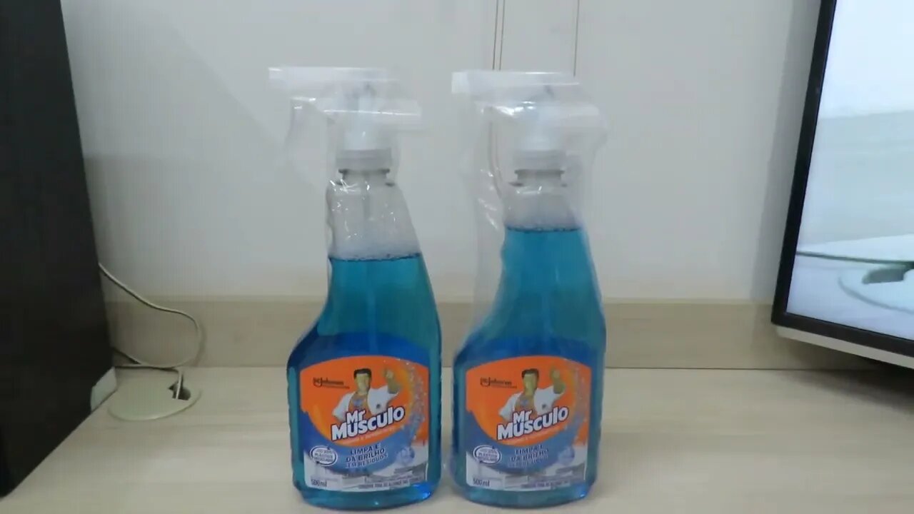 2x Limpa Vidros Aparelho, Mr. Músculo, 500Ml