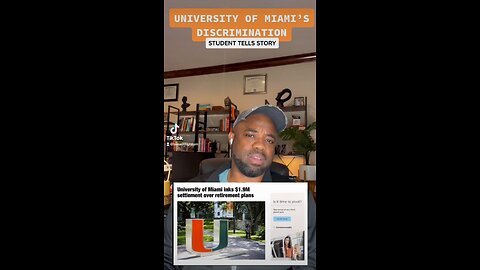 UNIVERSITY OF MIAMI CONTINUES DISCRIMINATION