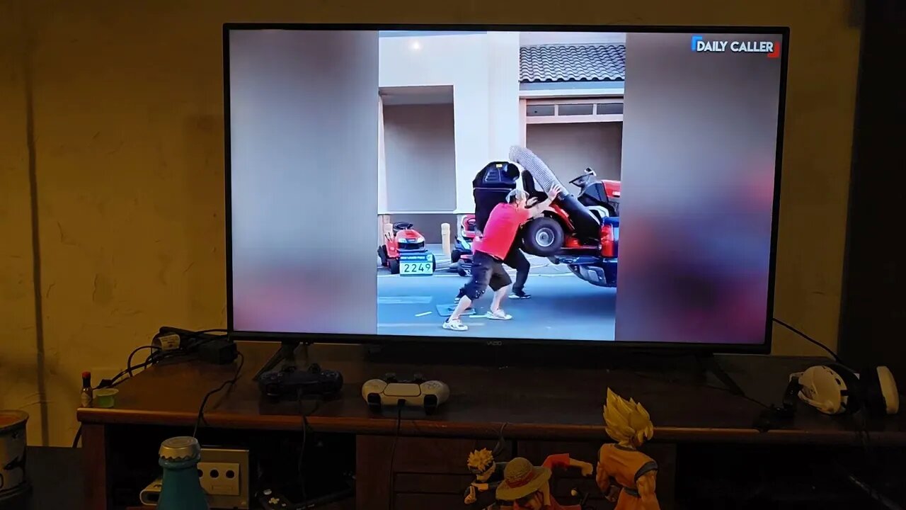 Robbed at the front door!