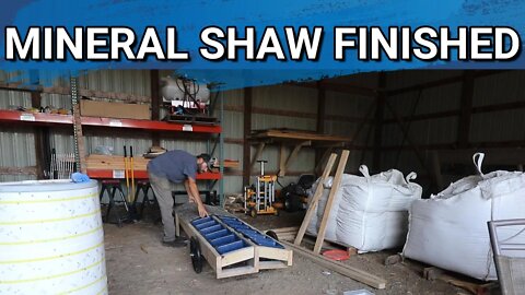It Is Time To Get The Mineral Shaw Out To The Sheep And Steers.
