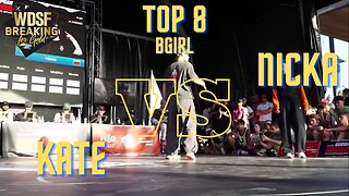 BGIRL KATE VS BGIRL NICKA | TOP 8 | 1VS 1 | WDSF EUROPEAN BREAKING CHAMPIONSHIP 2023