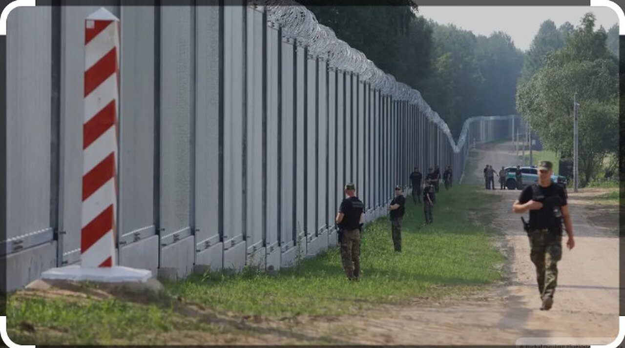 Poland erects new border fence with Belarus