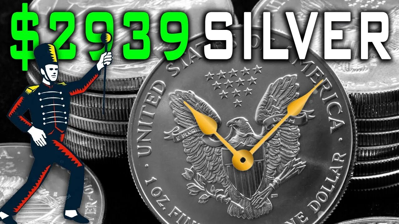 $2939 Silver! Time Marches On For The Debt Clock