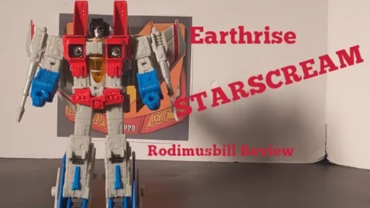 Earthrise STARSCREAM Transformers WFC Voyager War For Cybertron Review (Wave 1)