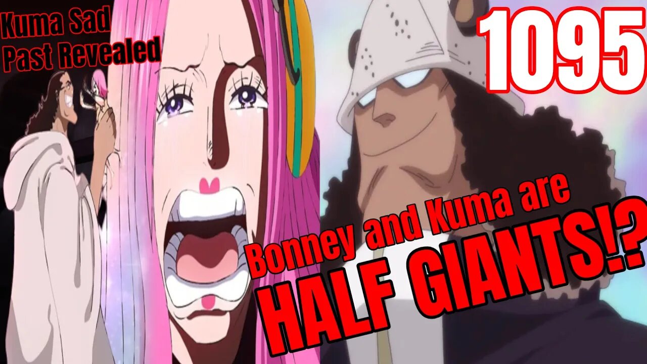 One piece Chapter 1095 Reaction + Review Kuma Race Revealed Buccaneer Race ワンピース1095リアクション ワンピ