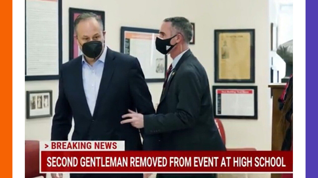 Kamala's Husband Evacuated From A School